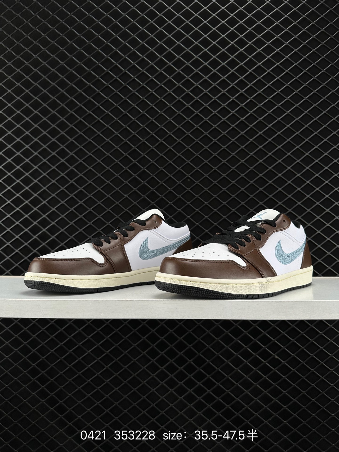 Nike Air Jordan 1 Low GS”Mocha Blue Gray”